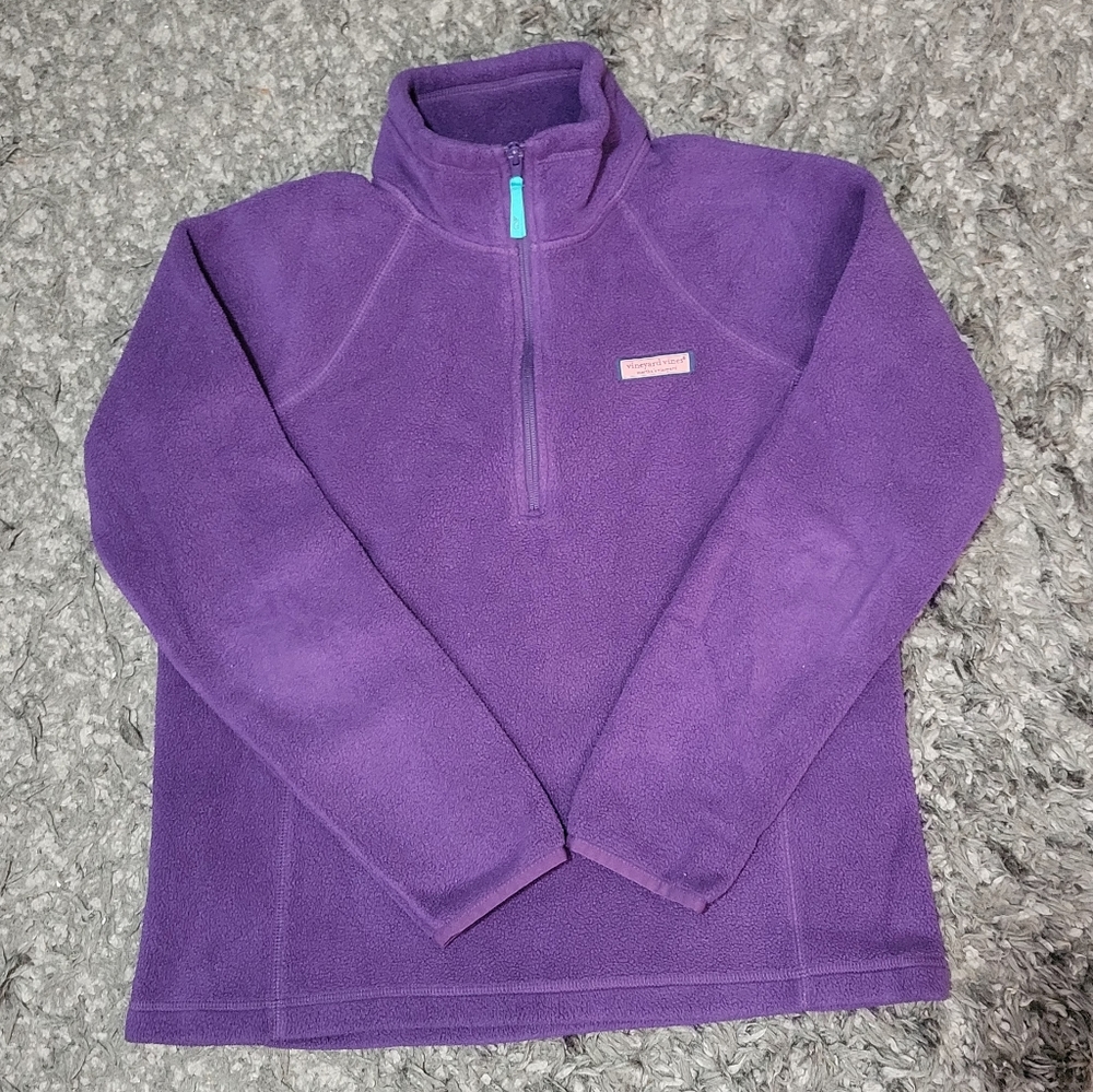 Vineyard vines purple sweater